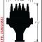 MSD Black, Ford FE Dual Sync Distributor 23803