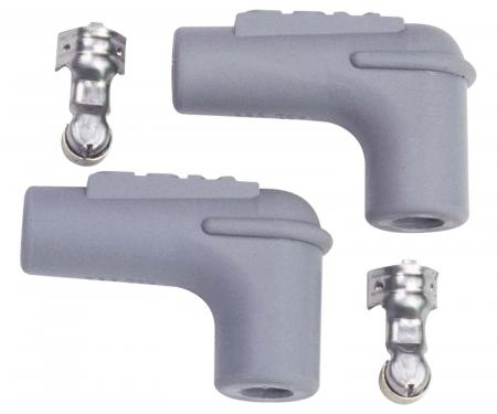 MSD Silicone 90&deg; Spark Plug Boots & Terminals 3311