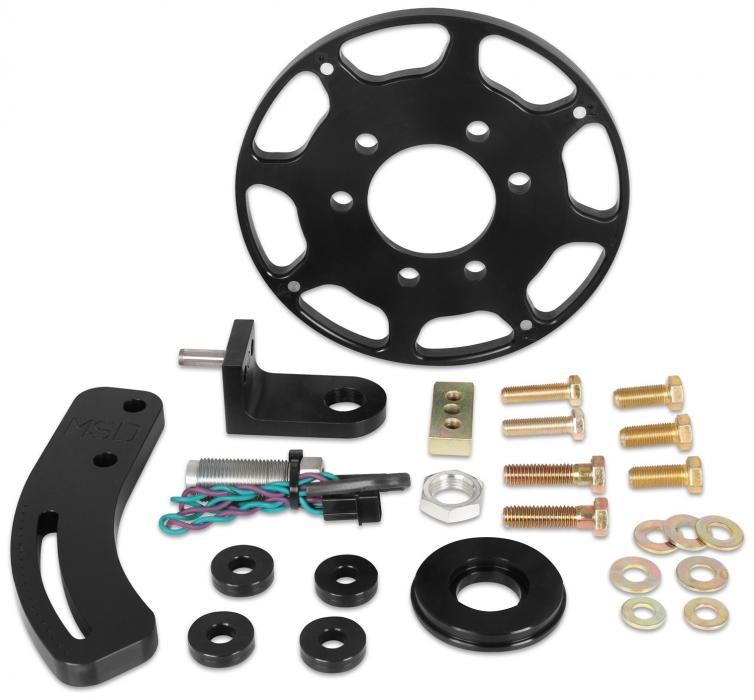 MSD Crank Trigger Wheel Kit, Flying SBC, 7 In. 86103 Corvette