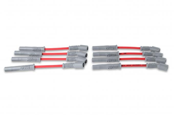 MSD Wire Set, Super Conductor 8.5MM GM LS/LT Red 33829