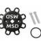 MSD Black, Ford FE Dual Sync Distributor 23803