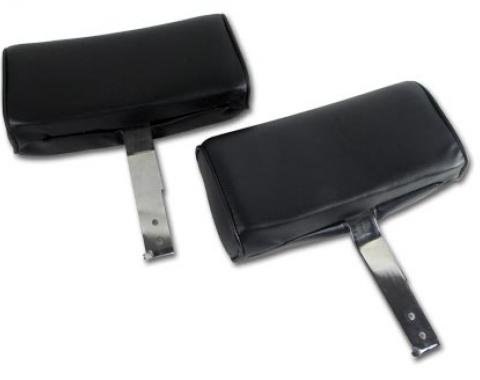 CA 1967 Chevrolet Corvette Headrests Complete Vinyl