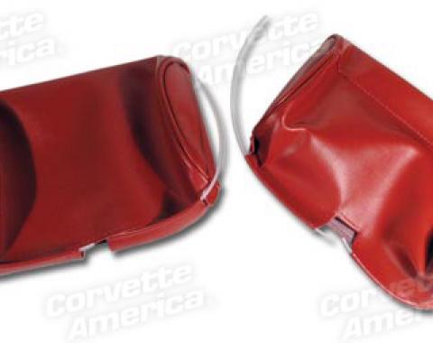 CA 1967 Chevrolet Corvette Headrest Covers Vinyl