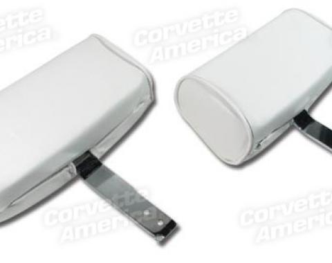 CA 1966 Chevrolet Corvette Headrests Complete Leather