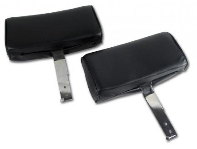 CA 1967 Chevrolet Corvette Headrests Complete Vinyl