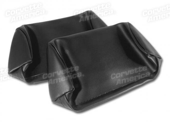 CA 1968-1969 Chevrolet Corvette Headrest Covers Vinyl