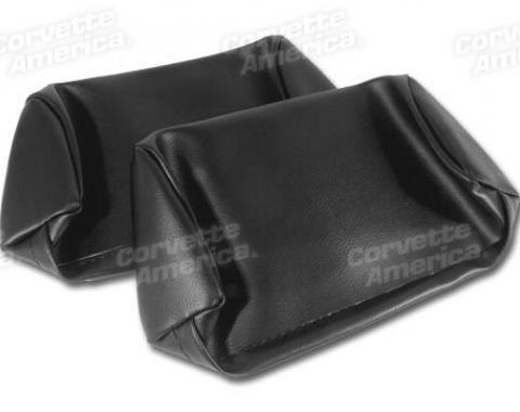 CA 1968-1969 Chevrolet Corvette Headrest Covers Vinyl