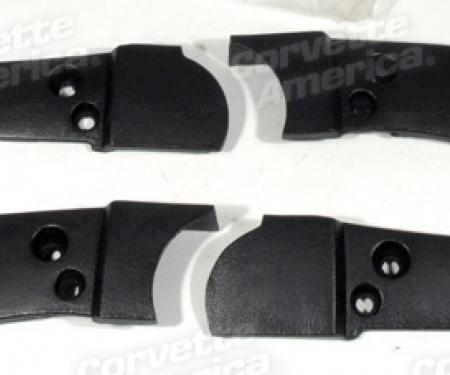 CA 1978-1982 Chevrolet Corvette Seat Hinge Covers 4 Piece Set