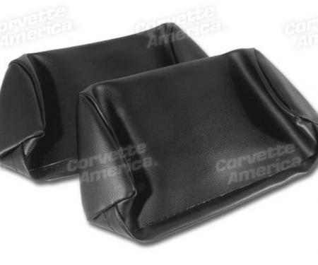 CA 1968-1969 Chevrolet Corvette Headrest Covers Vinyl