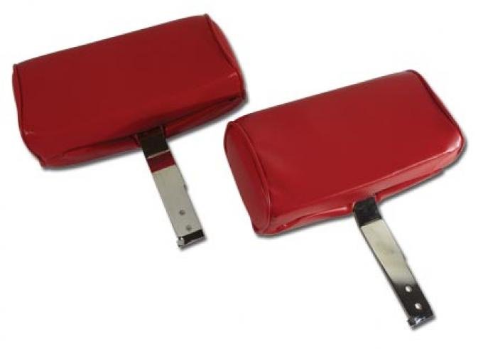 CA 1966 Chevrolet Corvette Headrests Complete Vinyl