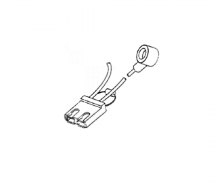 Corvette Air Conditioning Compressor Coil Connector, 1984-1987