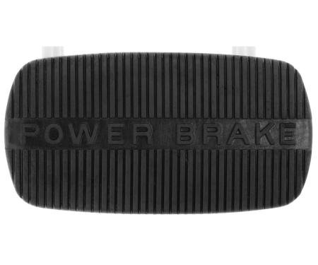 SoffSeal Auto Power Brake Pedal Pad 58-65 Chevy FullSize 62-67 Nova Caprice 58-62 'Vette SS-2063
