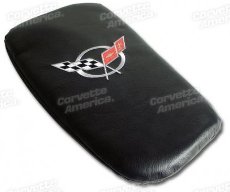 CA 1997-2004 Chevrolet Corvette Vette Rest Black with Silver Logo 46761