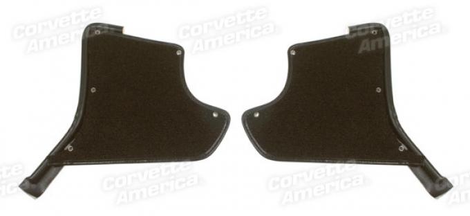 CA 1963-1964 Chevrolet Corvette Kick Panels with Carpet