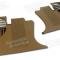 CA 1968-1977 Chevrolet Corvette Kick Panels