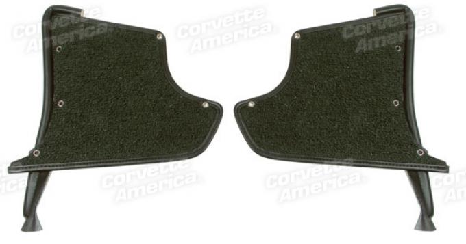 CA 1965-1967 Chevrolet Corvette Kick Panels with Carpet