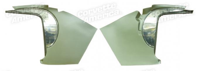 CA 1961 Chevrolet Corvette Deluxe Kick Panels