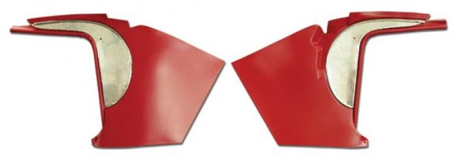 CA 1960 Chevrolet Corvette Deluxe Kick Panels