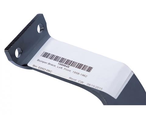 Corvette Bumper Brace, Left, Front, 1958-1962