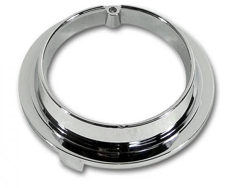 Corvette Clock Bezel, Chrome, 1956-1957