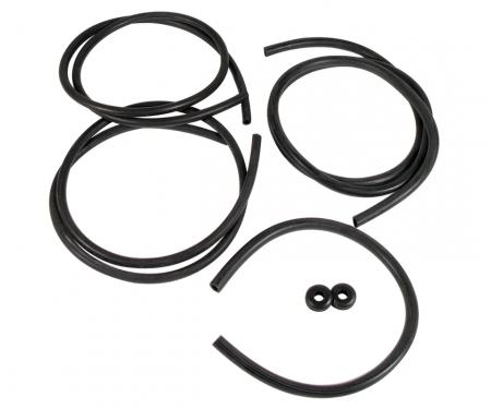 Corvette Washer Hose Set, without Air Conditioning, 1971-1972