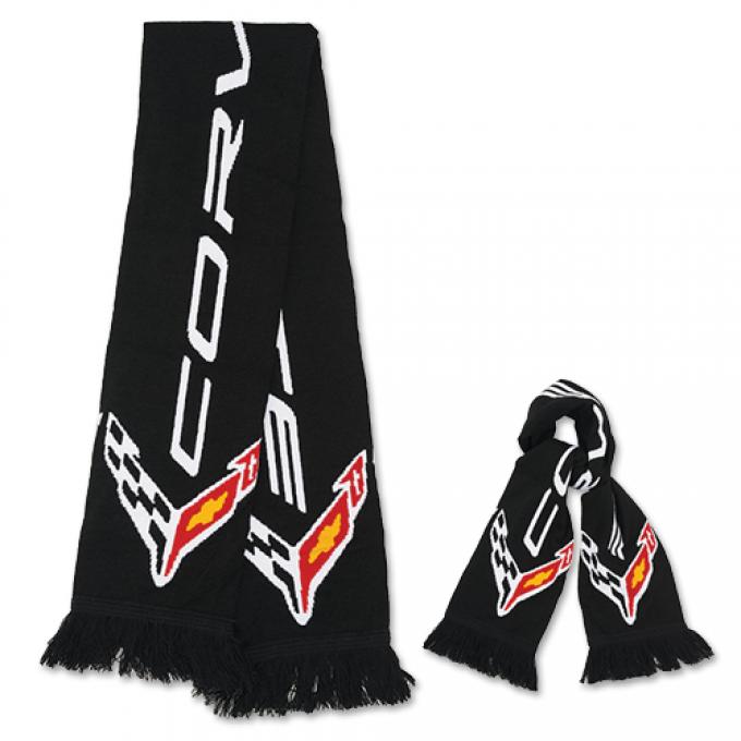 2020 Corvette Knitted Scarf