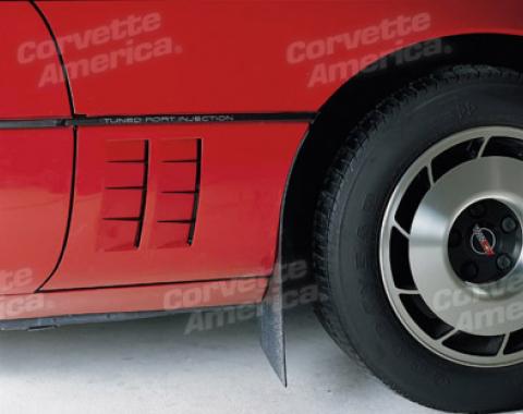 Corvette Side Vent Louvers, 12 Piece Set, 1984-1990