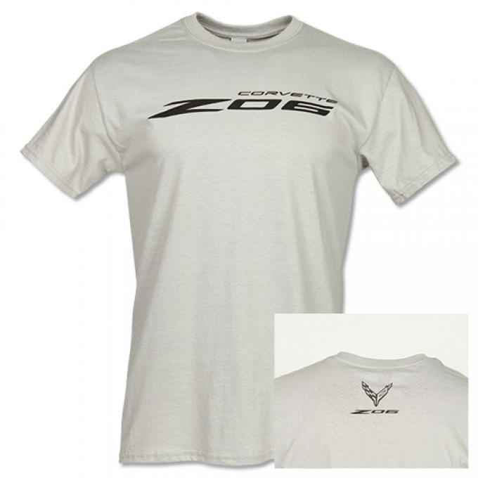2023 Corvette Z06 Silver T-Shirt