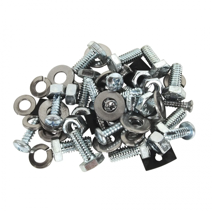Corvette Rocker Panel Screws, 56 Piece Set, 1962