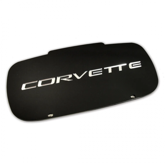 Corvette C5 Script Laser Cut License Plate, Contour, 1997-2004