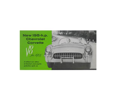 Corvette Sales Brochure, 1955