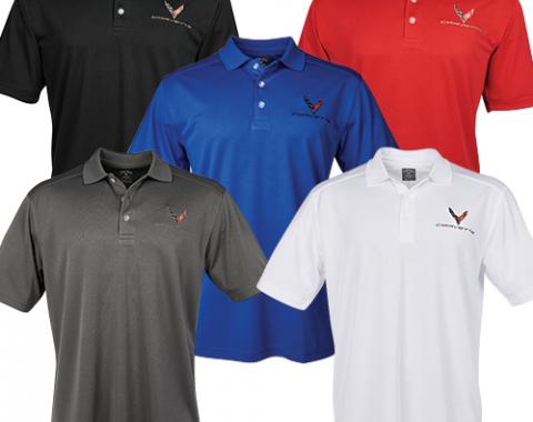 Men's Next Generation Corvette Callaway Dry Core Polo