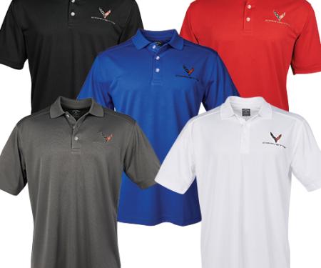 Men's Next Generation Corvette Callaway Dry Core Polo