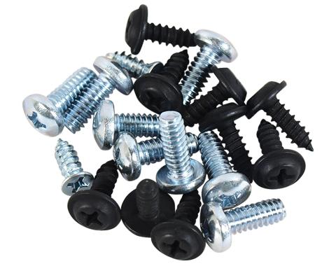 Redline Restomotive® 1977-1982 Chevrolet Corvette T-Top Stainless Steel Molding Mounting Kit