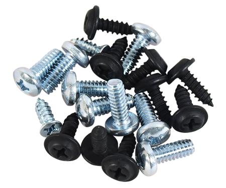 Redline Restomotive® 1977-1982 Chevrolet Corvette T-Top Stainless Steel Molding Mounting Kit