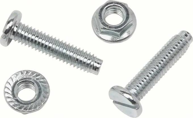 Redline Restomotive® 1964-1973 GM Car & Truck Hood Stop Bolts with Nuts
