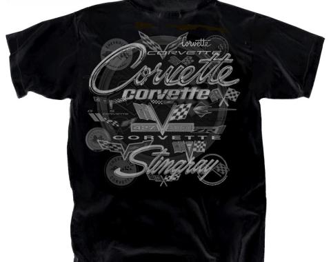 Corvette Logo Adult T-Shirt