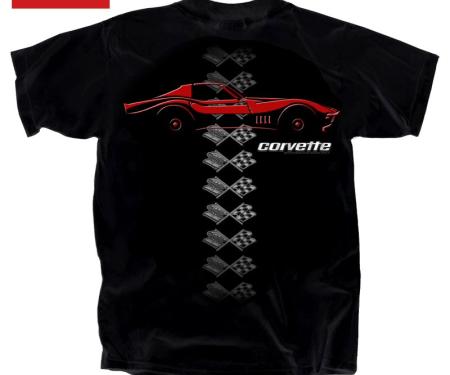 Corvette 69 Adult T-Shirt