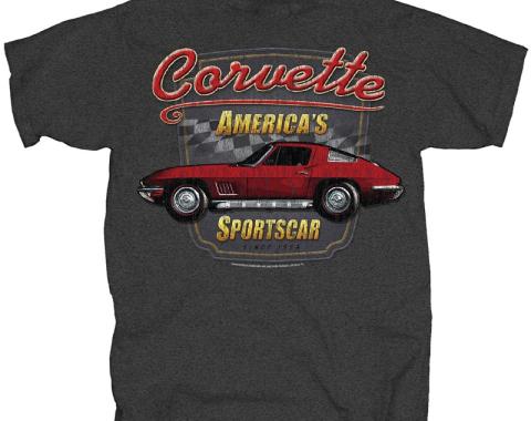 Corvette America's Sportscar Adult T-Shirt