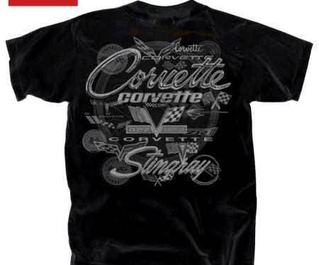 Corvette Logo Adult T-Shirt
