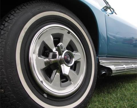 Corvette Wheel Covers, with Spinners, 1965