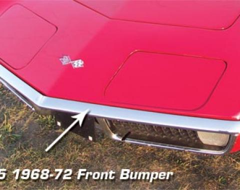 Corvette Front Bumper, Usa, 1968-1972