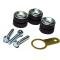 Golden Star 1962-1988 GM WIPER MOTOR MOUNTING KIT. (3 MOUNTING GROMMETS, SCREWS & 1.7"" GROUND STRAP) Without HIDDEN WIPER SYSTEM WP03-621K