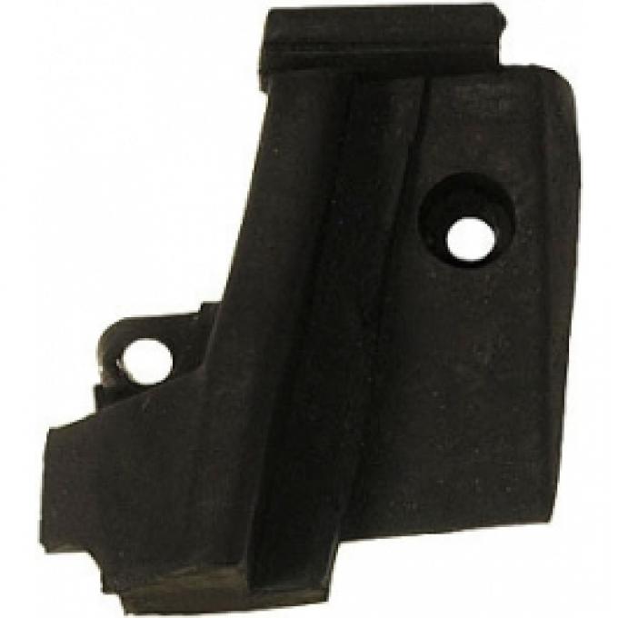 Corvette Lock Pillar Wedge Weatherstrip, Convertible, Right,1968-1969 Early