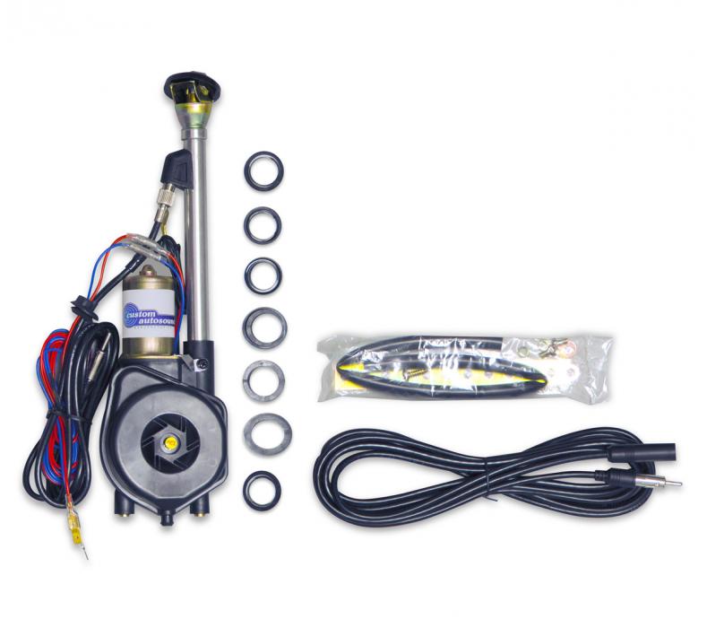 Custom Autosound Full Size Universal Power Antenna Corvette Depot