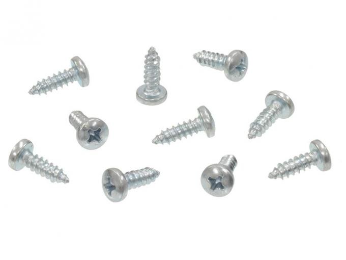 Redline Restomotive® 1956-1962 Chevrolet Corvette Inner Door Garnish Moulding Screw Set