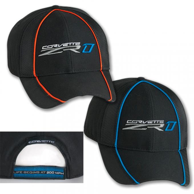 ZR1 Corvette Carbon Fiber Cap | Blue