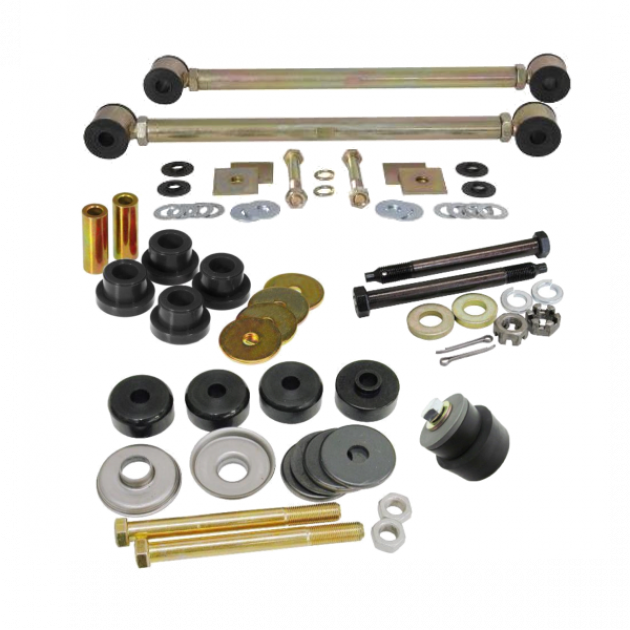 Corvette Rear Suspension Bushing Kit, with Adjustable Strut Rods