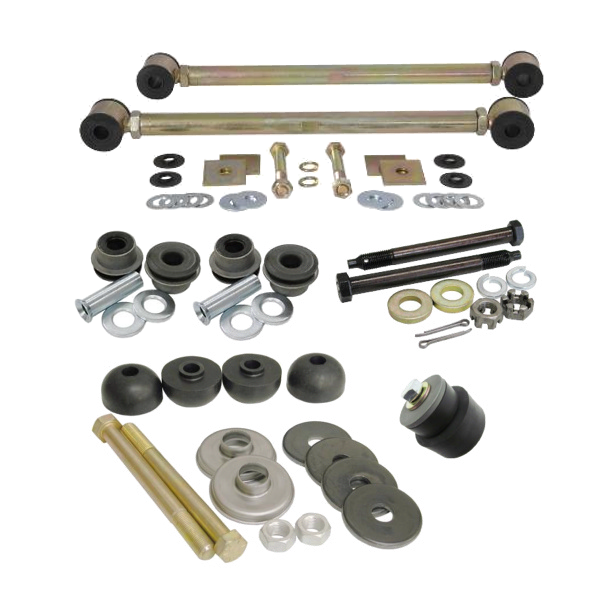 Corvette Rear Suspension Bushing Kit, with Adjustable Strut Rods, 1963