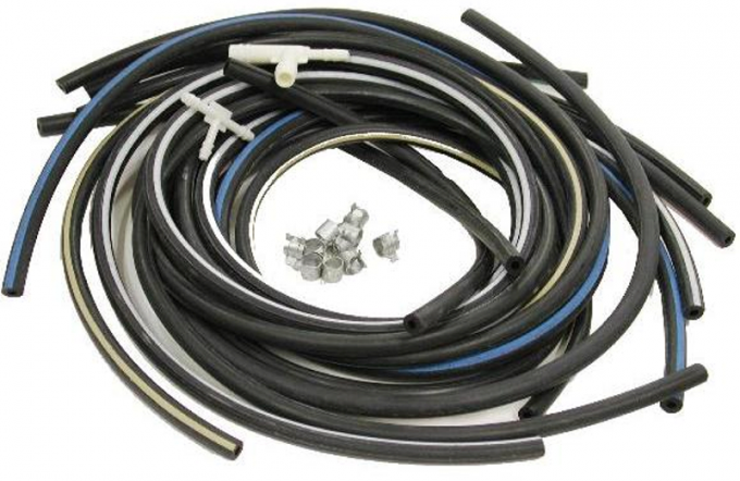 Corvette Heater Control Vacuum Hose Kit, with Air Conditioning, 1977-1982
